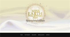 Desktop Screenshot of missphilippines-earth.com